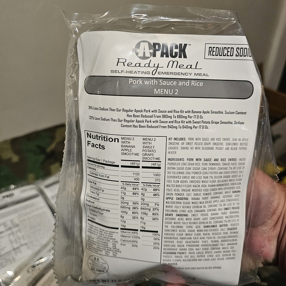 USGI OCP Multicam Assault Pack/Bugout Bag 6 MRE Survival Bundle