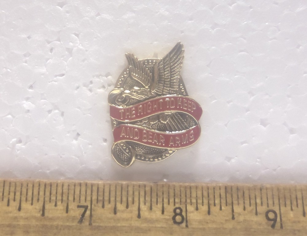 The Right to Keep and Bear Arms Pin