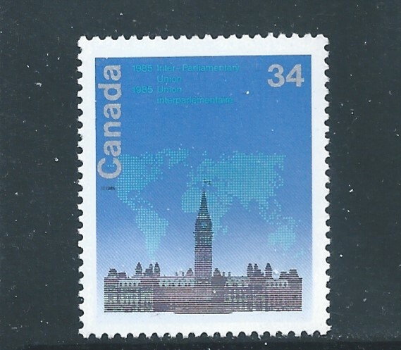 Canada #1061ii Single Dull Fluorescent/Dull Fluorescent Variety