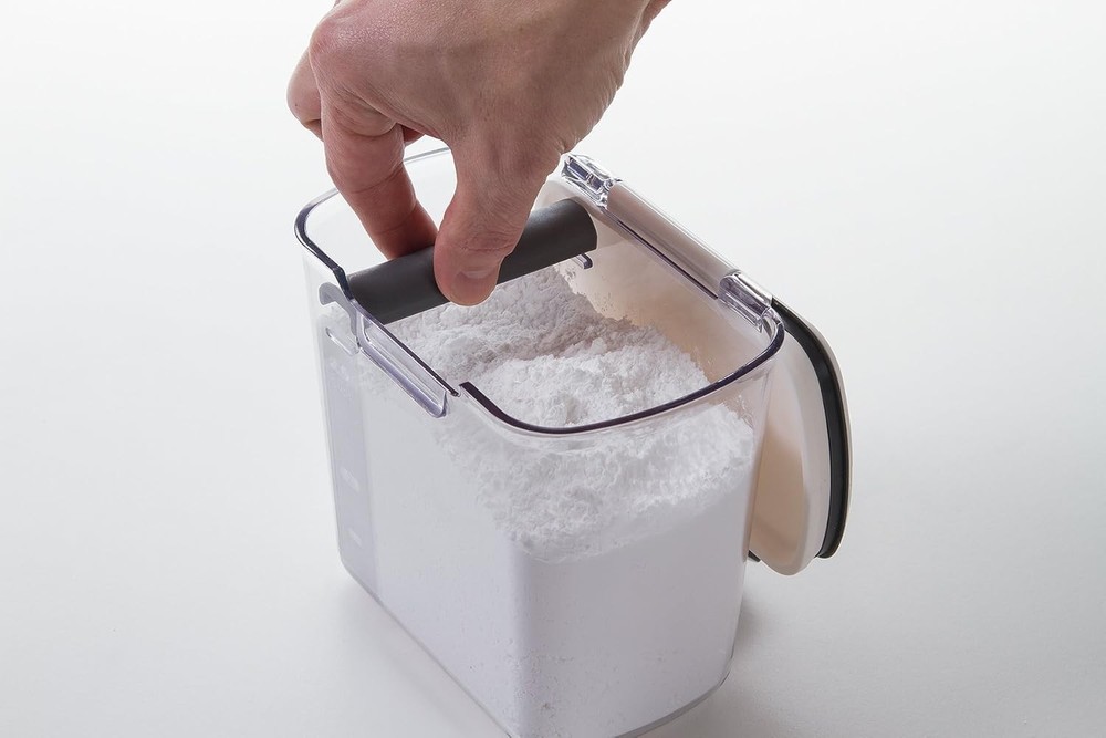 Quart Airtight Powdered Sugar Storage Container