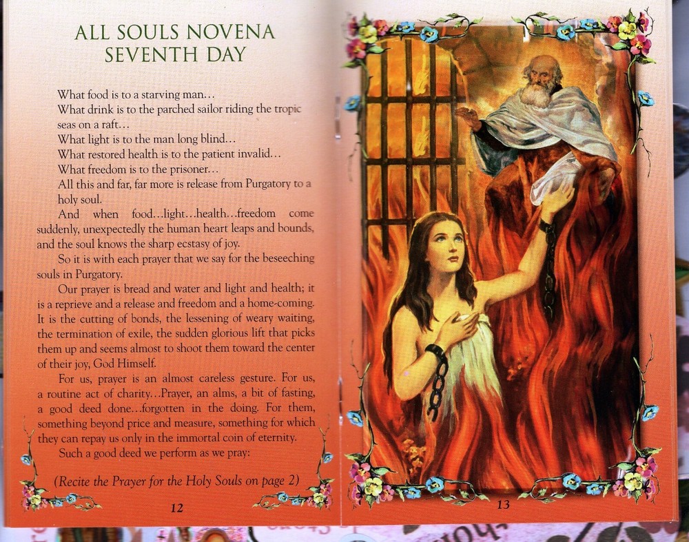Holy Souls Novena & Prayers Booklet