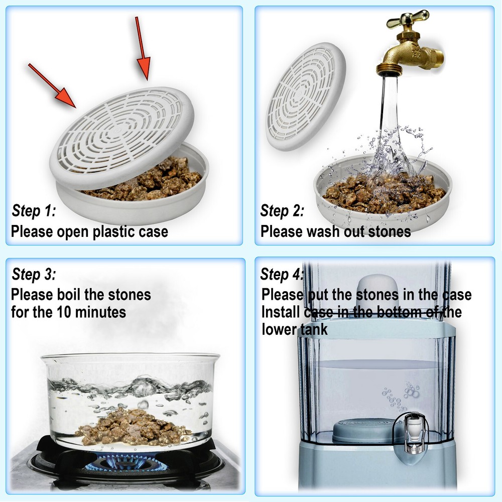 Replacement Ceramic Dome Water Filter 0.2 to 0.5 micron for Zen Systems 2 Pack