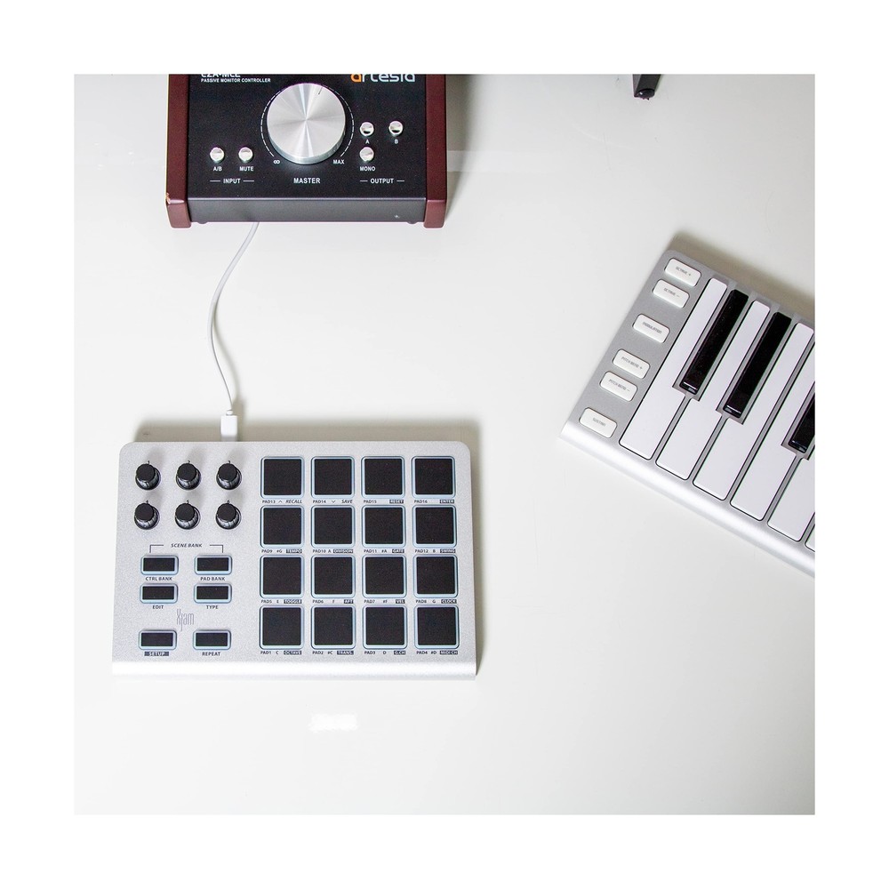 Xkey 25 USB + Xjam USB | Mobile MIDI Keyboard + Controller Pack | Ultra-thin,...