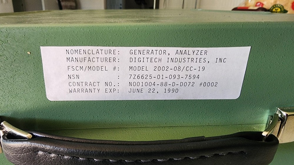 Digitech 2002-08 signal generator / distortion analyzer Rare