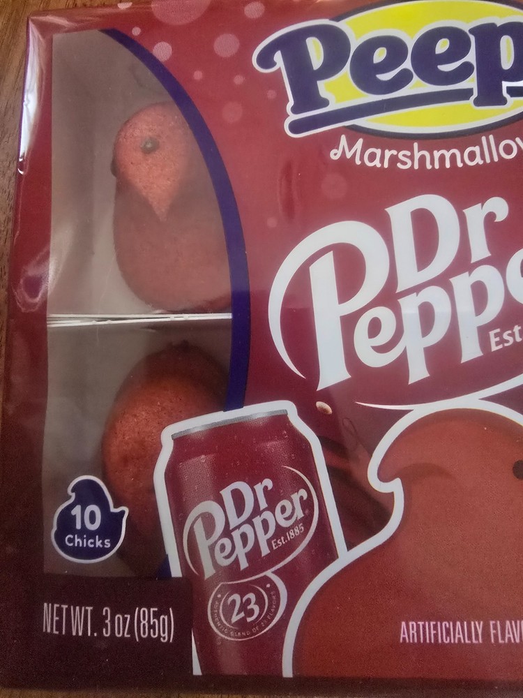 Limited edition Dr Pepper Peeps