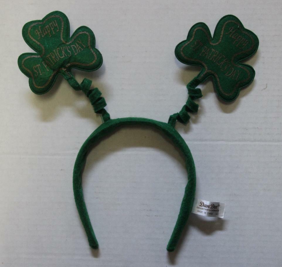 St. Patrick's Shamrock Headband