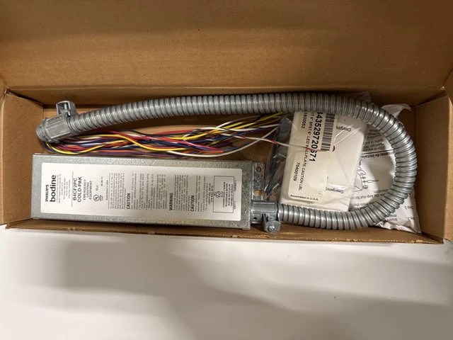 Philips Bodine B4CF2PC Emergency Lighting Fluorescent Ballast w/ Indicator Light