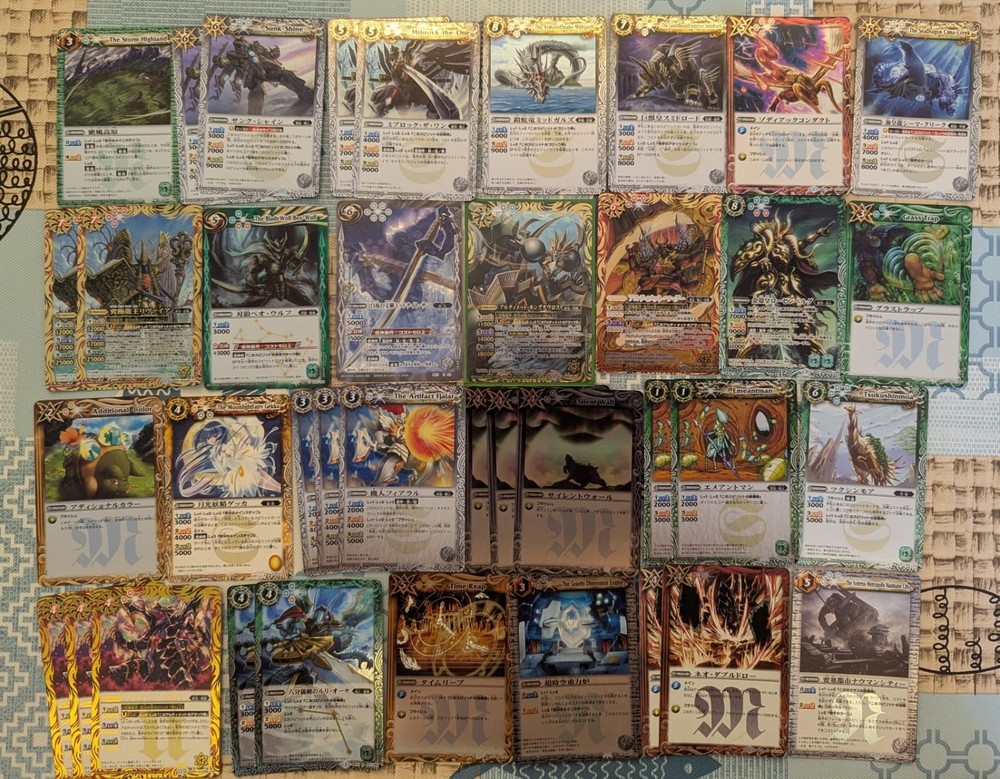Battle Spirits JP Cards - Mixed Deck (As Pictured)