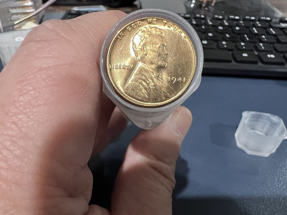 1941-P Lincoln Wheat Penny Cent BU Roll (AEE)