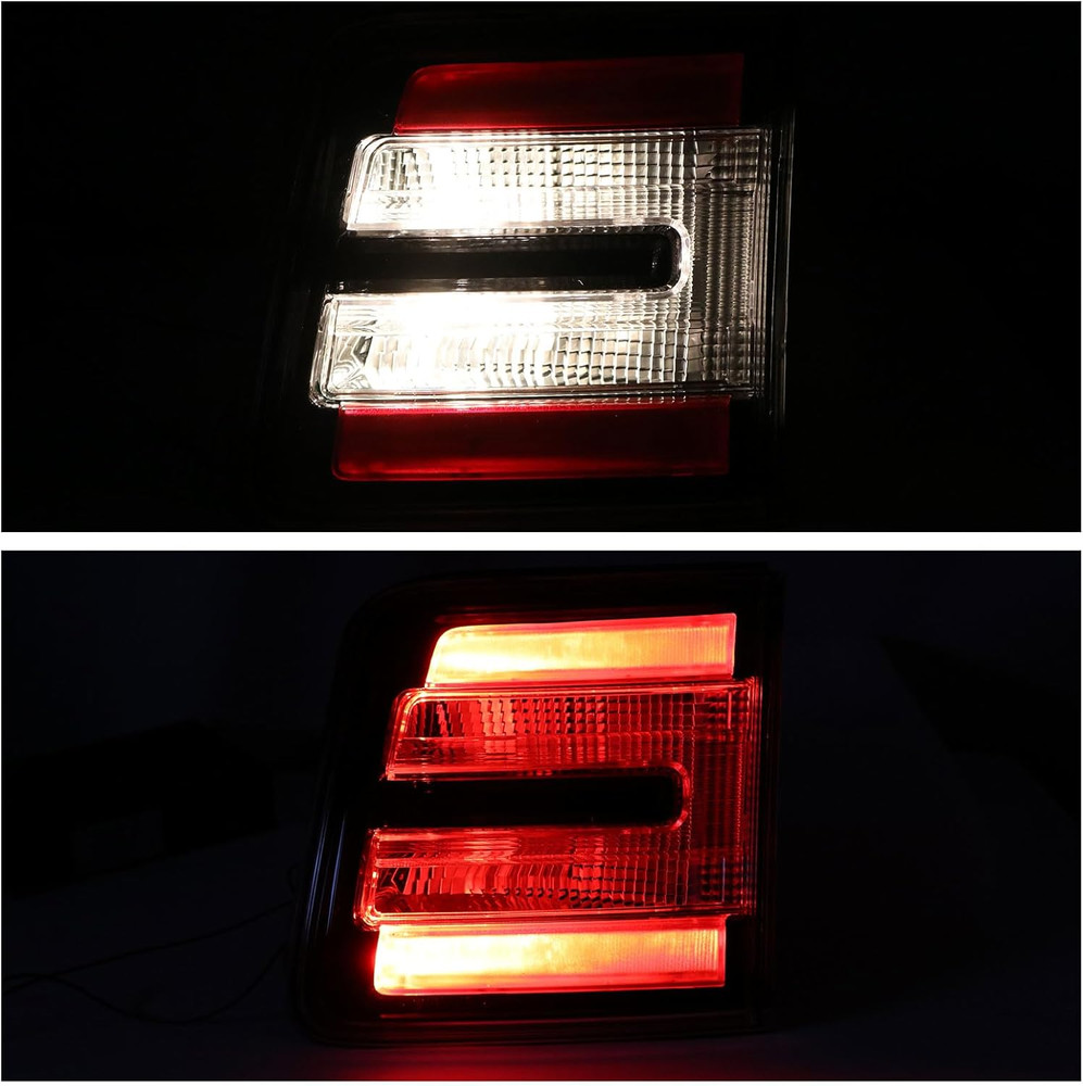 Tail Lights Compatible with 2013-2016 GMC Acadia Inner Decklid Rear Light Tailli