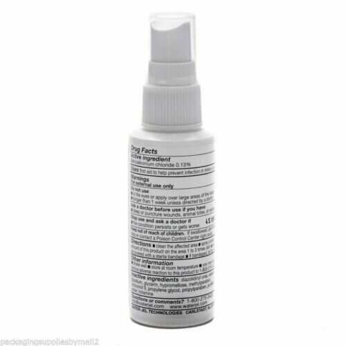 Water-Jel Antiseptic First Aid Spray 2 Oz 2 Bottles - MS60955