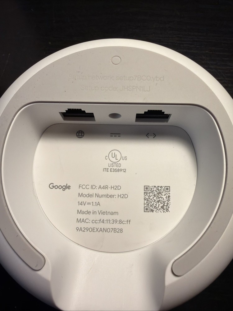 Google Nest Router and 4 Enpoints
