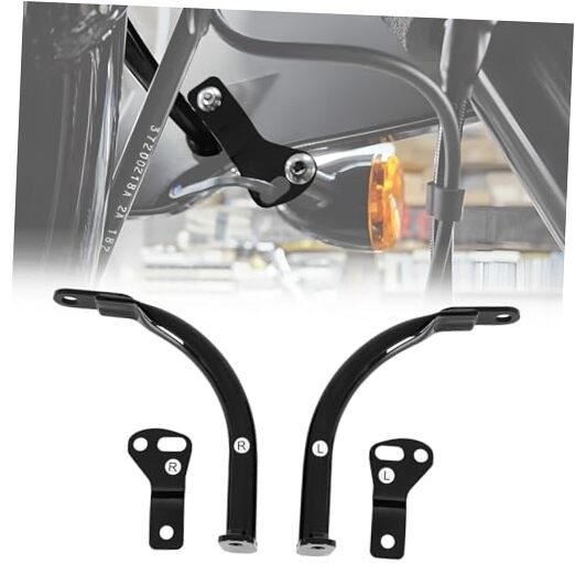 Motorcycle Front Frame—Fairing Support Bar—Windshield Lower Light Bracket
