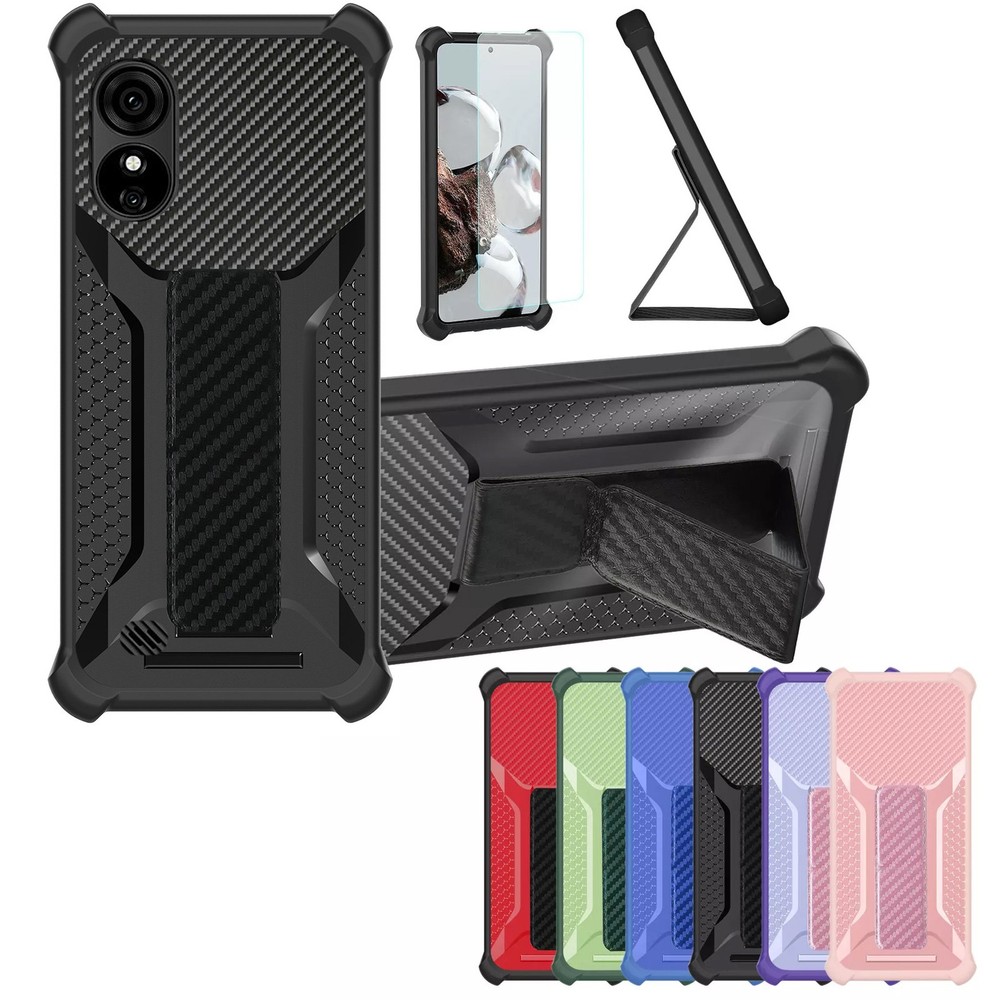 for BLU G33 Phone Case Cover Glass Screen Protector A1