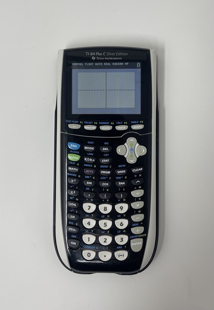Texas Instruments TI-84 Plus C Silver Edition Graphing Calculator Black/Gray