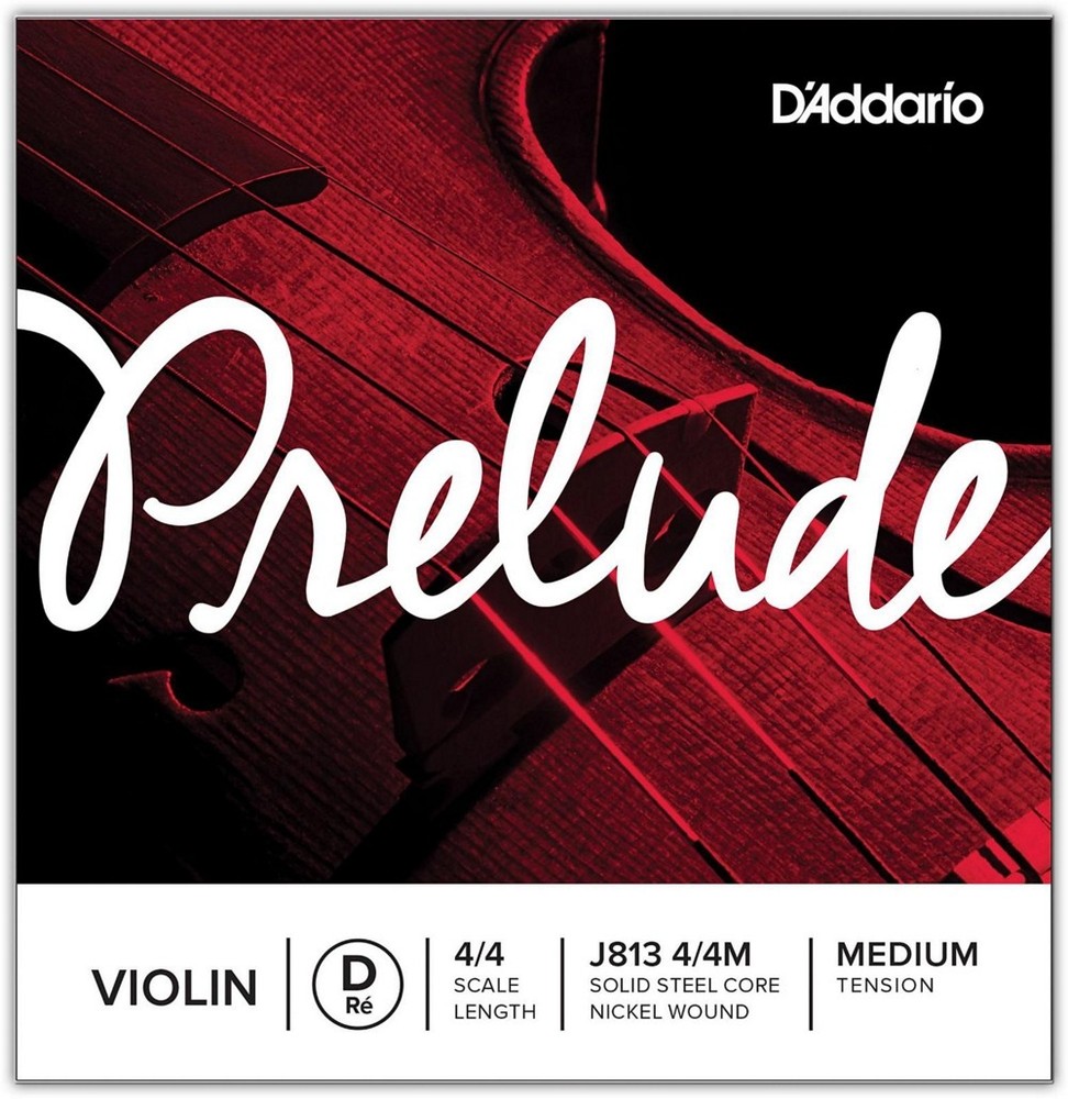 D'Addario Prelude Violin D String 4/4 Size Medium