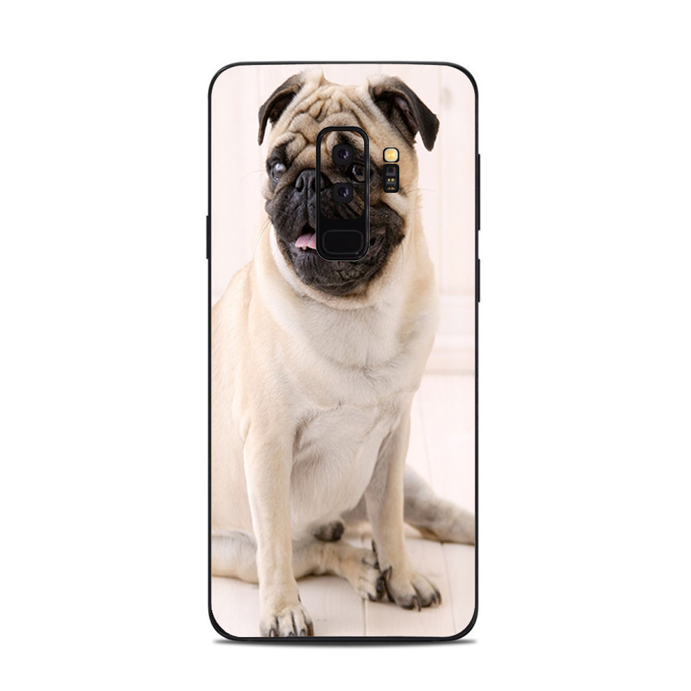 Skins Decal Wrap for Samsung Galaxy Note 9 Plus - Pug Mug, cute pug