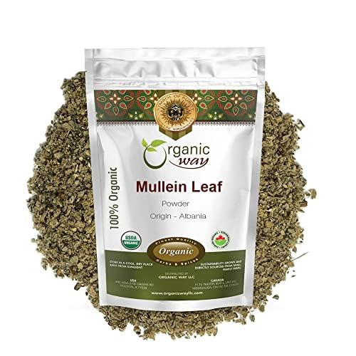 Organic Mullein Leaf Powder (2 Oz)