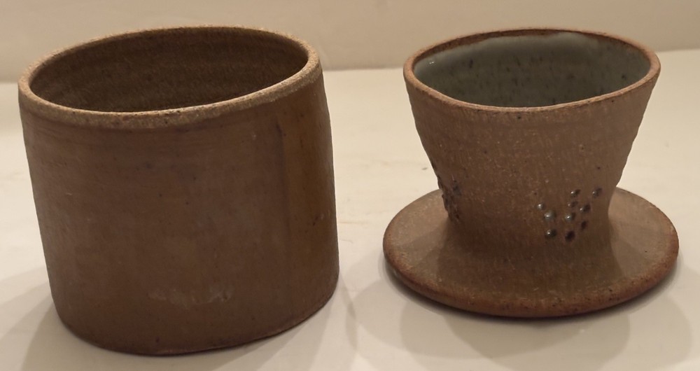 Studio Pottery 2 Piece Pour Over Coffee Maker