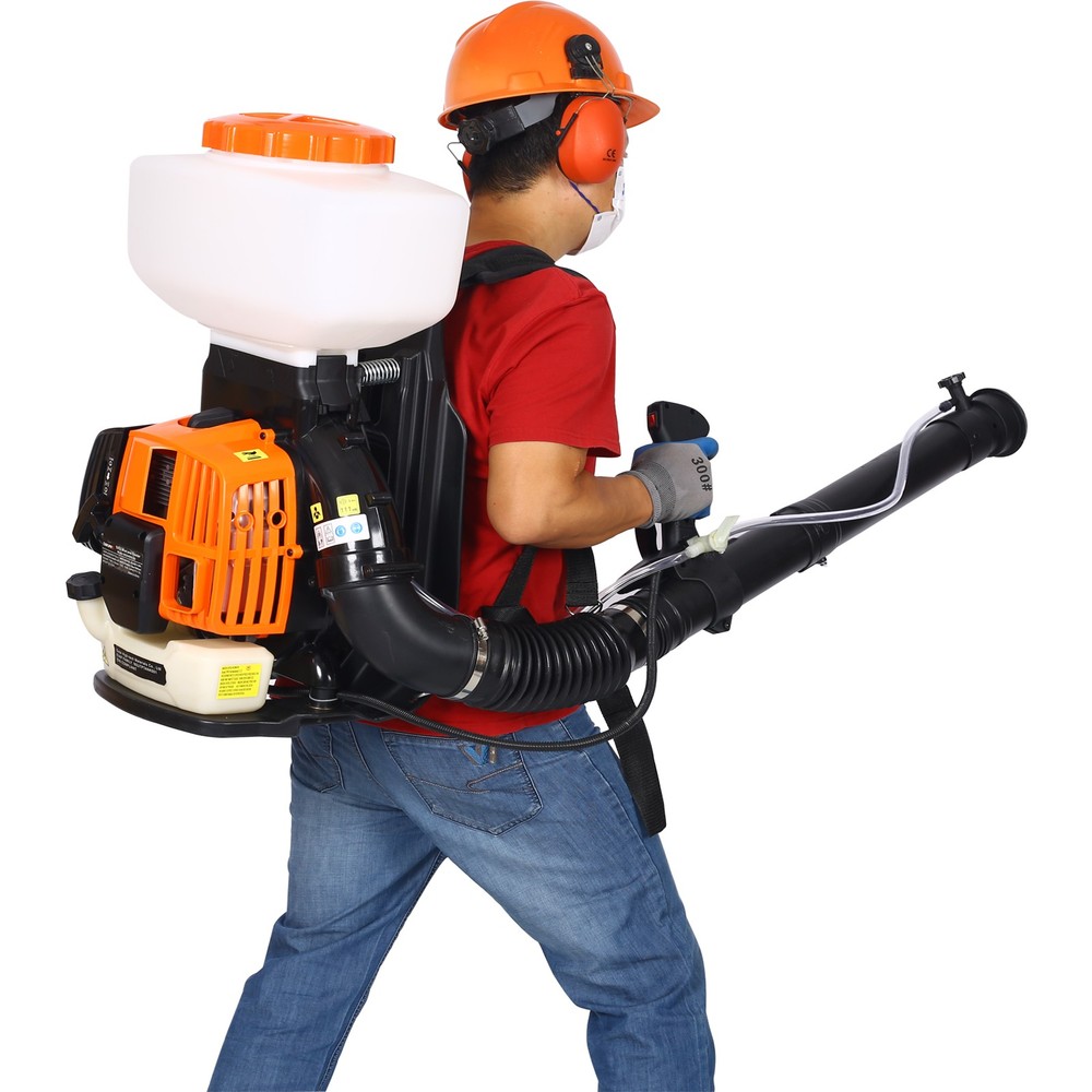 2.2HP 52cc Gas Backpack Mosquito Fogger Sprayer Leaf Blower Handheld Blower