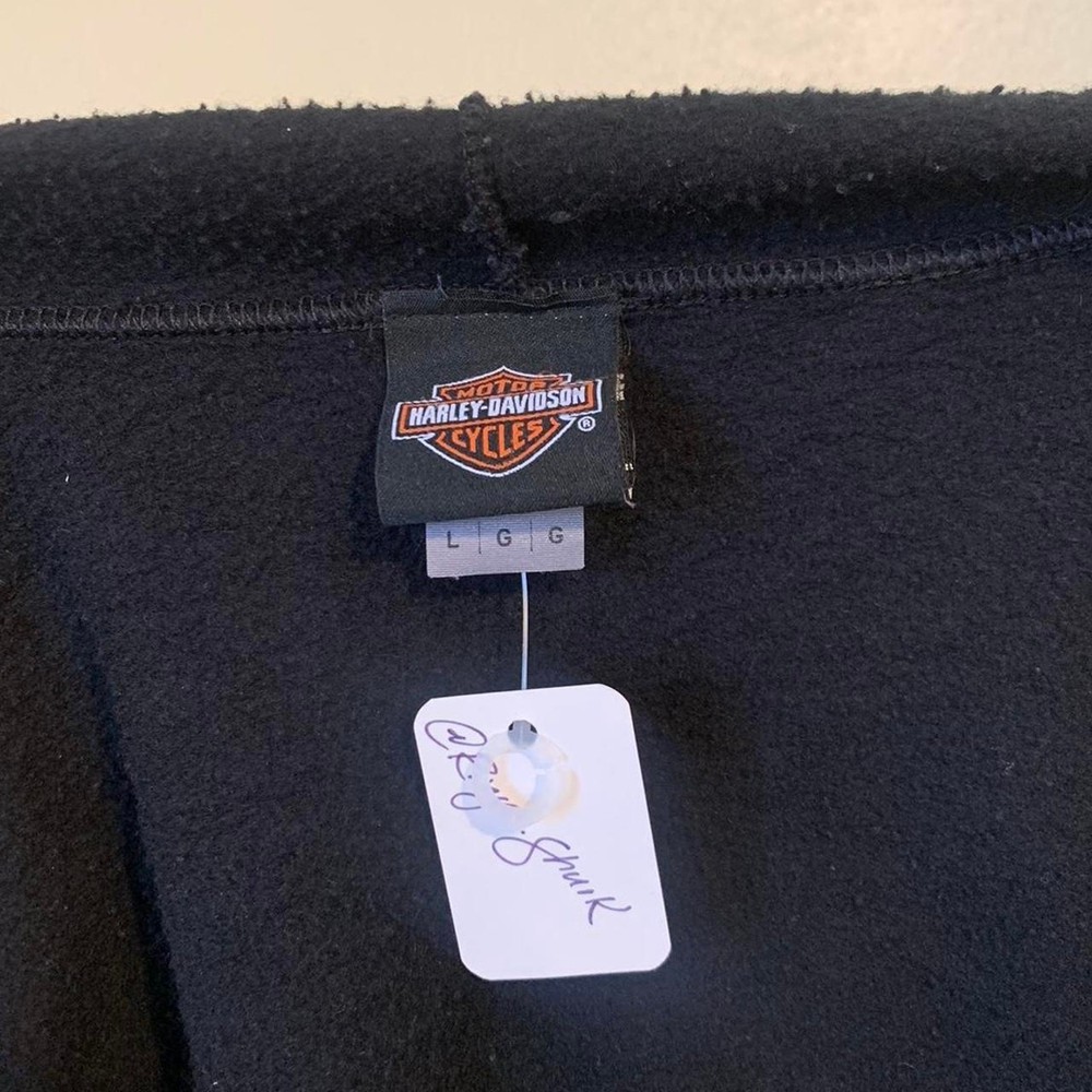 Vintage Harley Davidson Skull & Eagle Hoodie