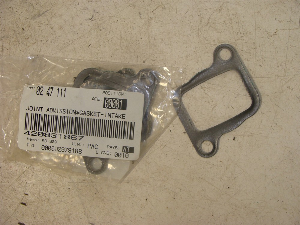 NEW SKI-DOO intake gasket brp
