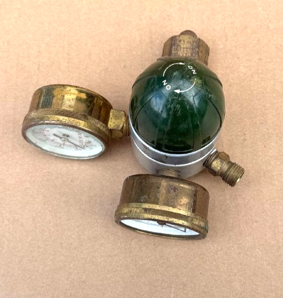 Marsh Instrument Compressed Gas Regulator for Welding