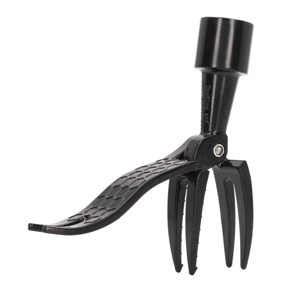 Stand Up Weed Puller Tool, Aluminium Alloy Weed Picker, 4 Claws(without Handle)