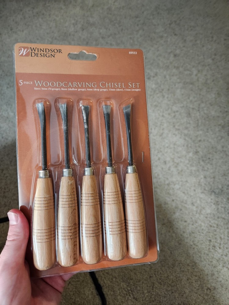 5pc Wood Carving Chisel Set
