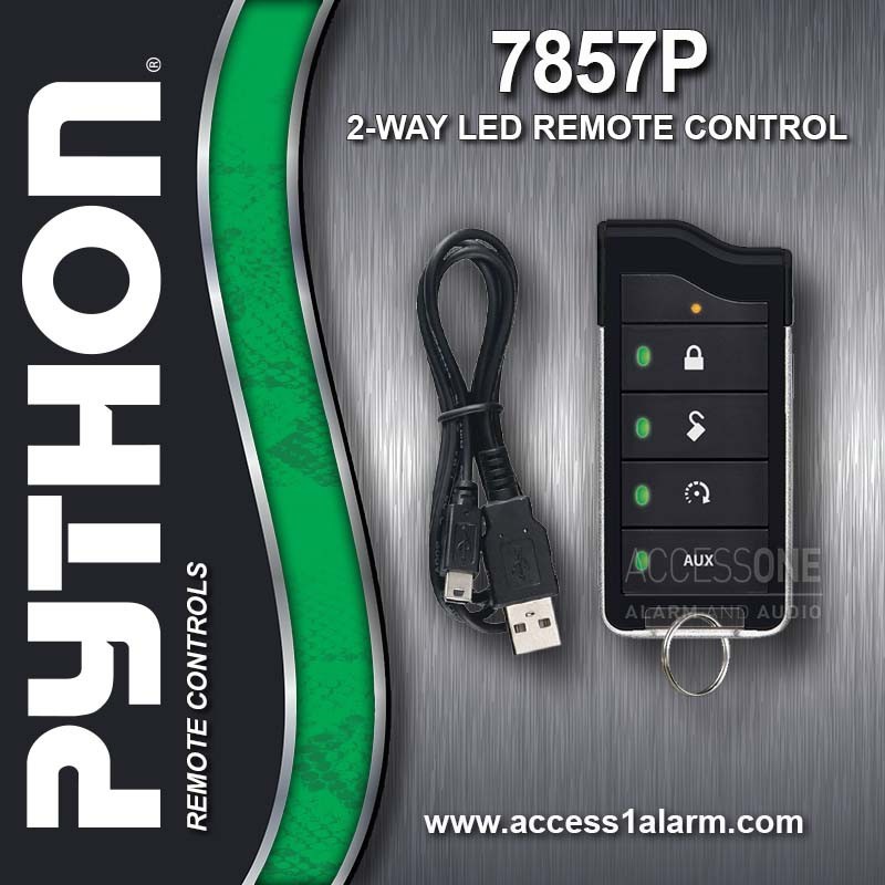 Python 7857P 2-Way LED Remote Control With USB Charger and Manual For The 4816P
