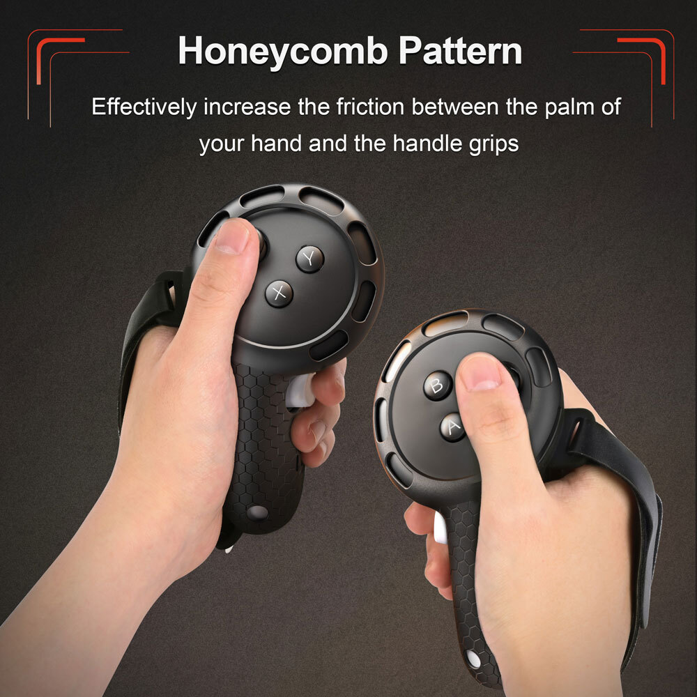 Controller Covers Protector for Meta Quest 3/3S Controller Silicone Grip Cover