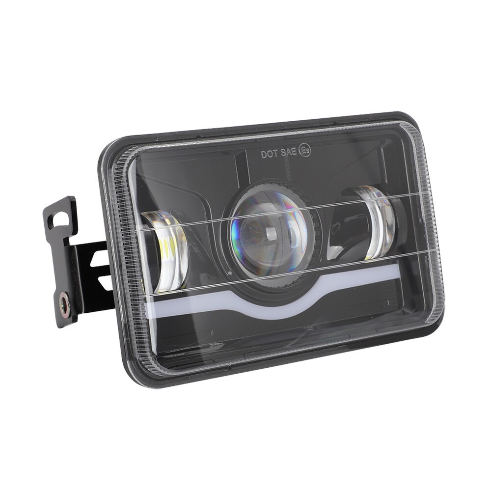 LED Headlight with Bracket For Suzuki DR 650 / DRZ-400 Plug-N-Play Easy Install