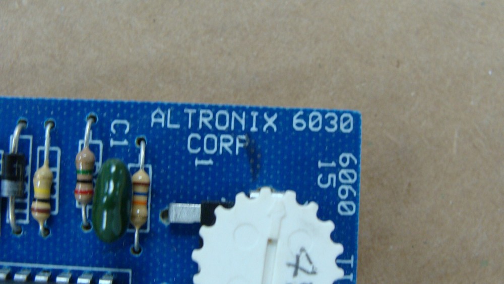 ALTRONIX 6060 6030 TIMER