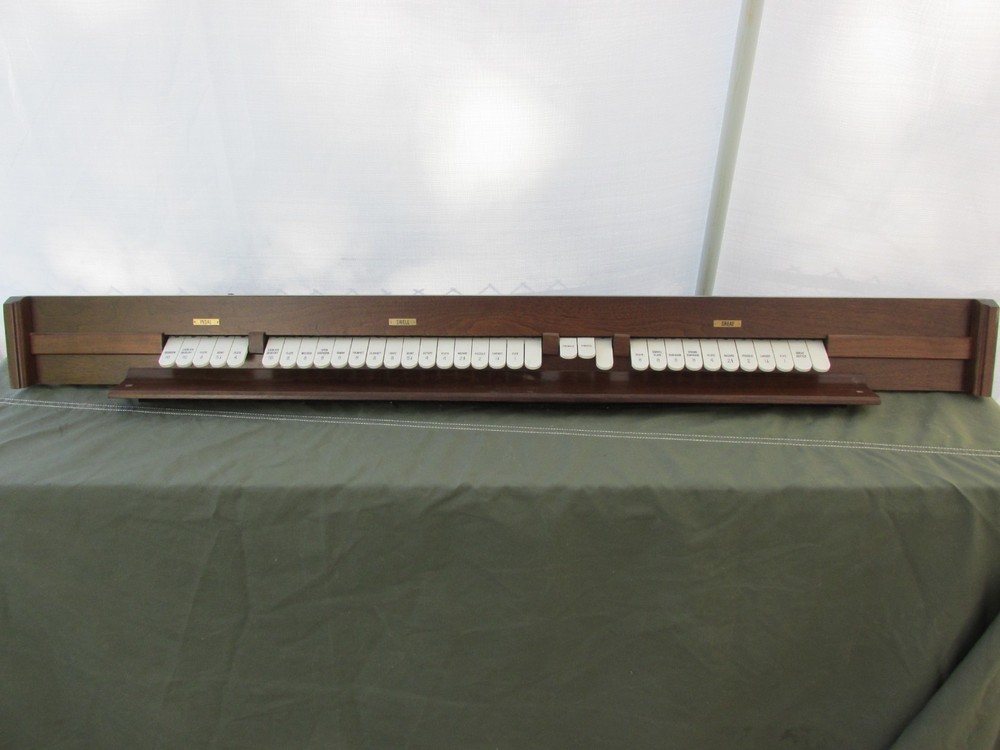 Allen Organ T-12A Tab Rail Panel