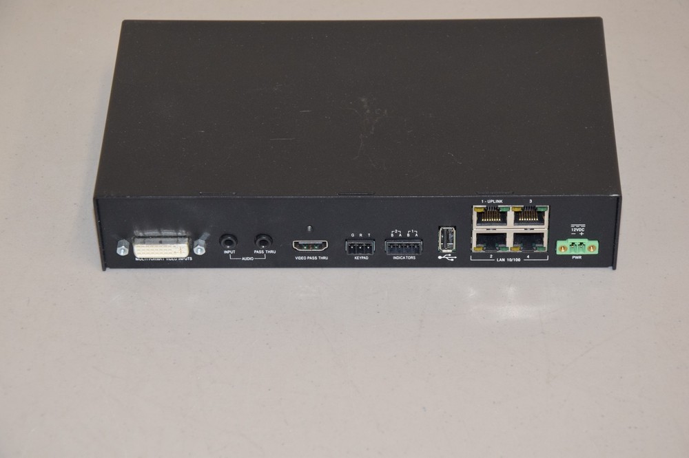 AMX NMX-ENC-1100 FG3201-01 H.264 Encoder Multi Format Video Inputs