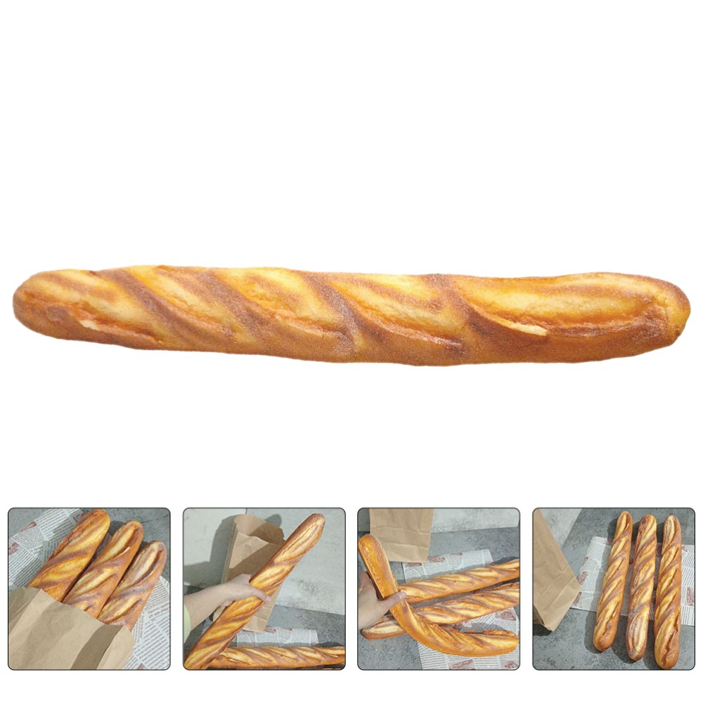 Fake Bread Artificial Loaf Bread Simulation Food Model Decoration Kitchen Prop