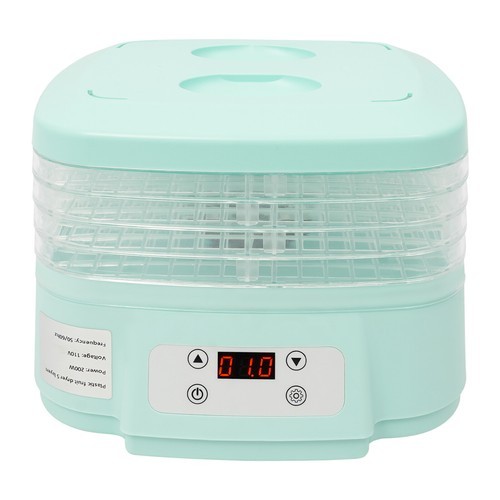 5 Trays Food Dehydrator Machine, Adjustable Timer Fruit Drying Machine