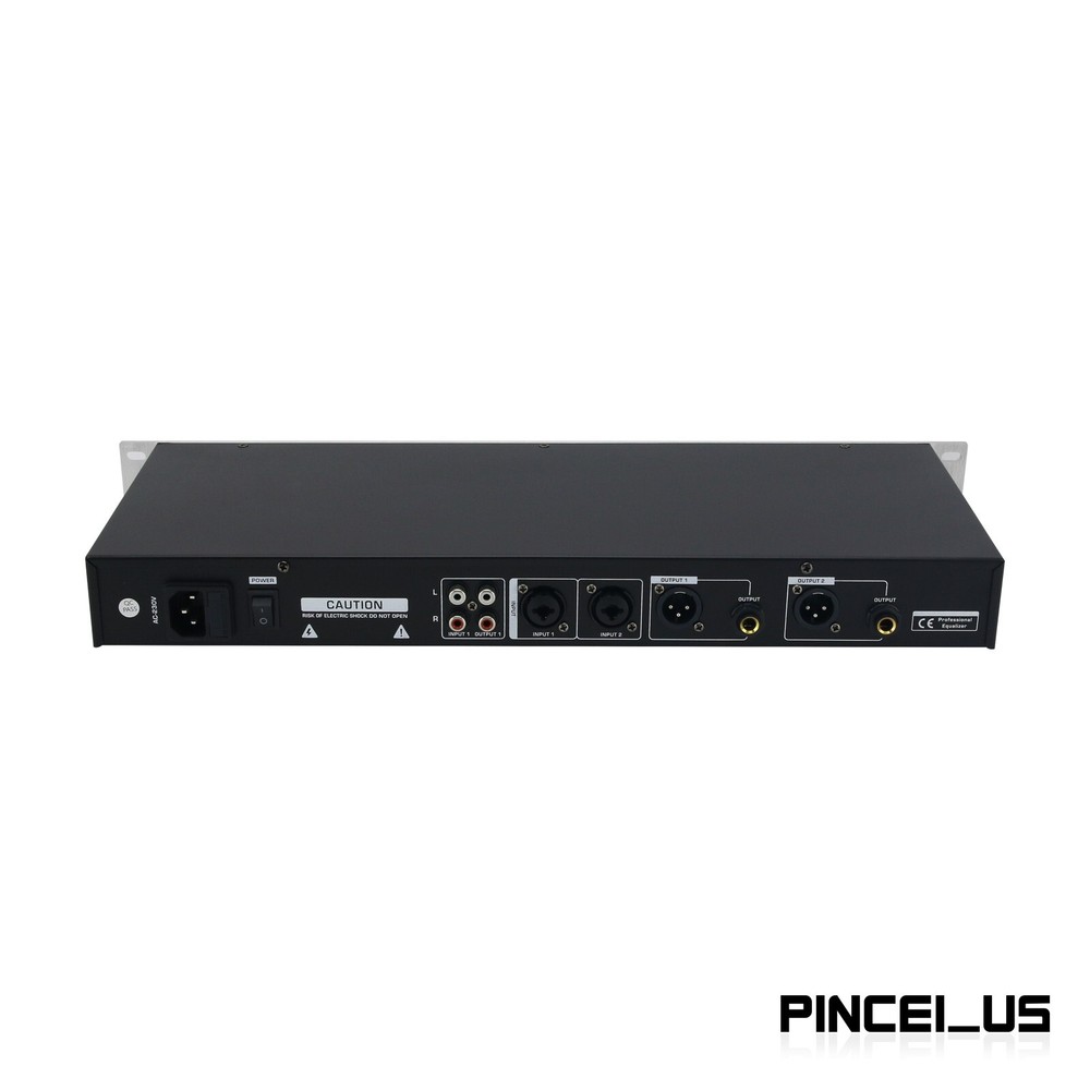 EQ111 220V 31-band Digital Equalizer Spectrum Display DSP Processor for Stage