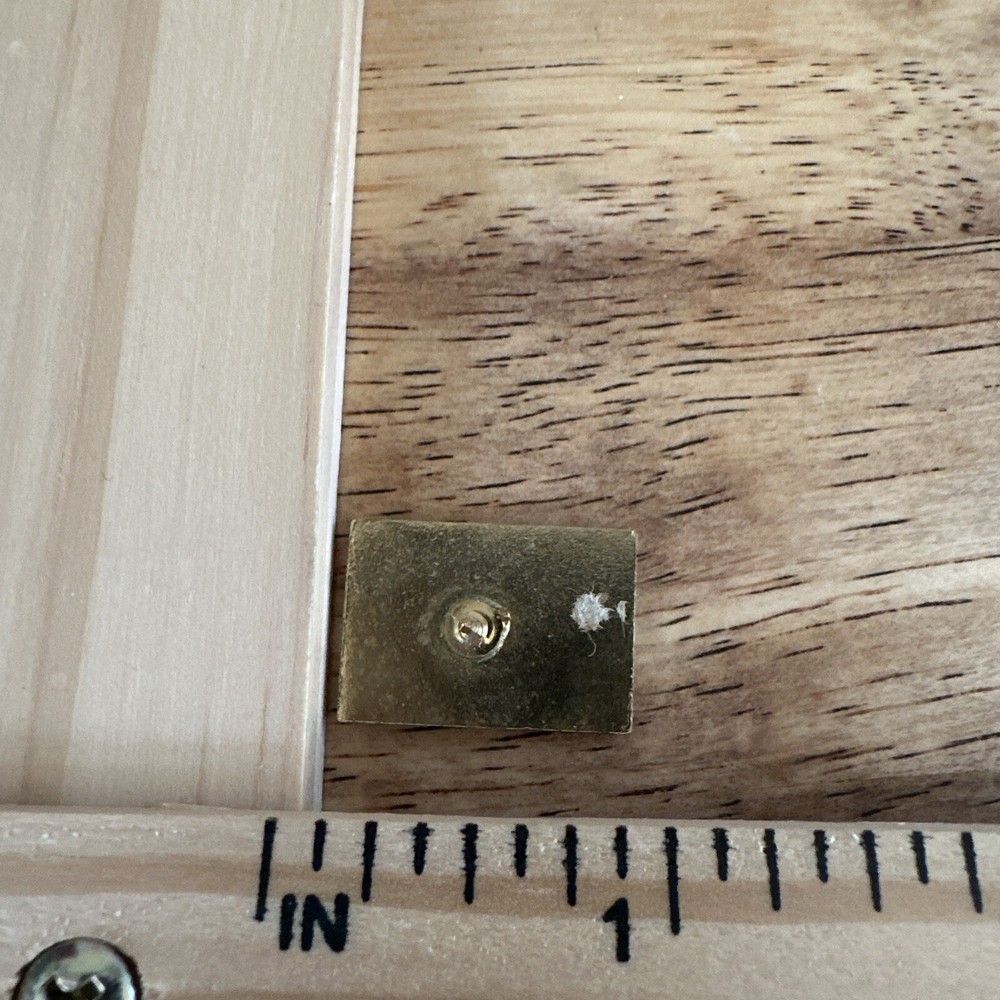 Vintage Holland Windmill Enameled Rectangle Pin