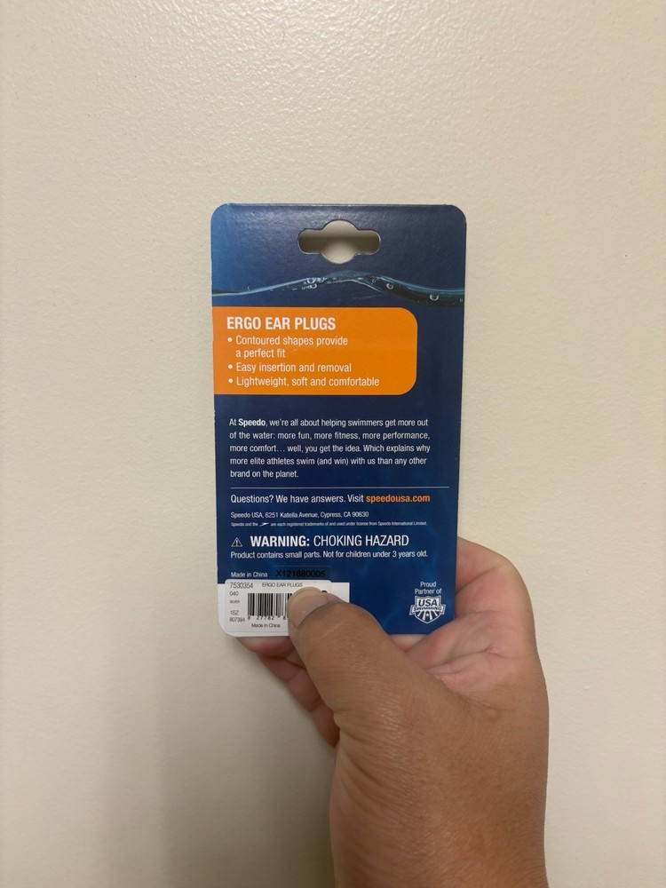 SpeedoFIT Ergo Ear Plugs