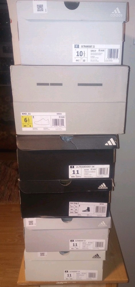 Adidas Replacement Shoe Boxes $5 per or all 6 for $25