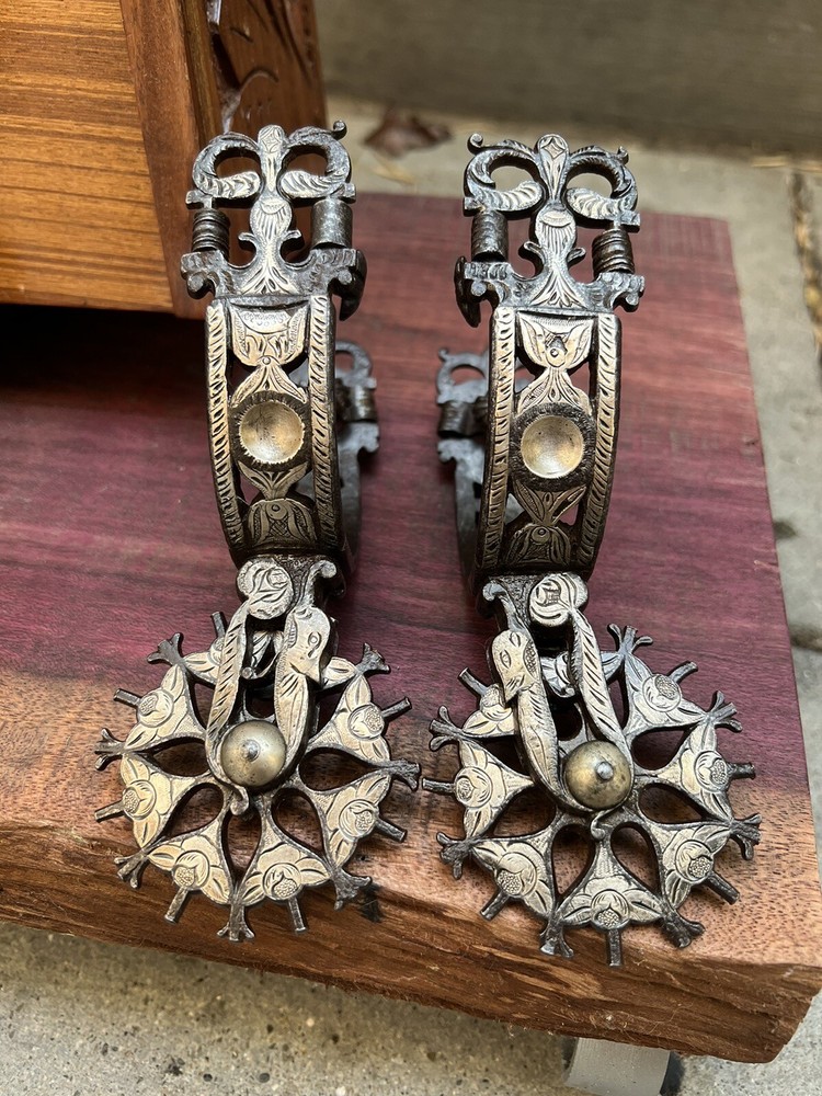 Antique 1800s Mexican Spurs Colonial