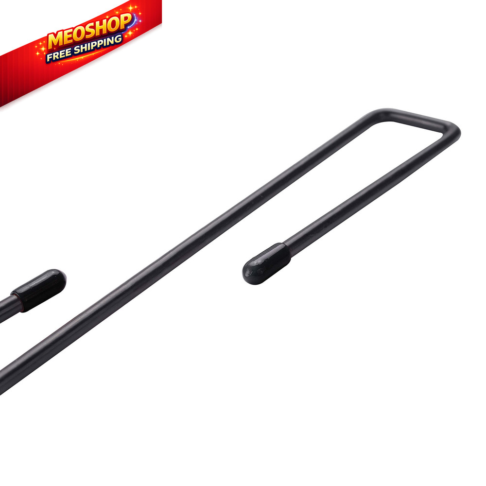 Adoreal 4 PCS Pistol Rack for Safe Shelf or Stack On consistent size, Black