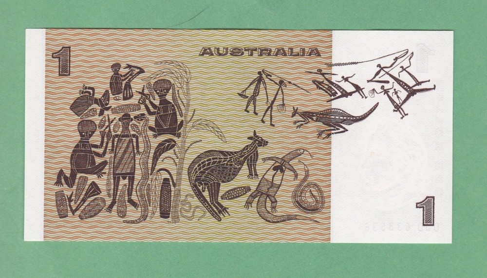 Australia 1 Dollar Note (1981) P-42d UNCIRCULATED