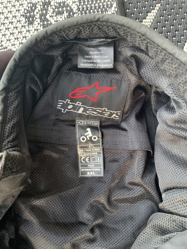 alpinestars jacket Xxl