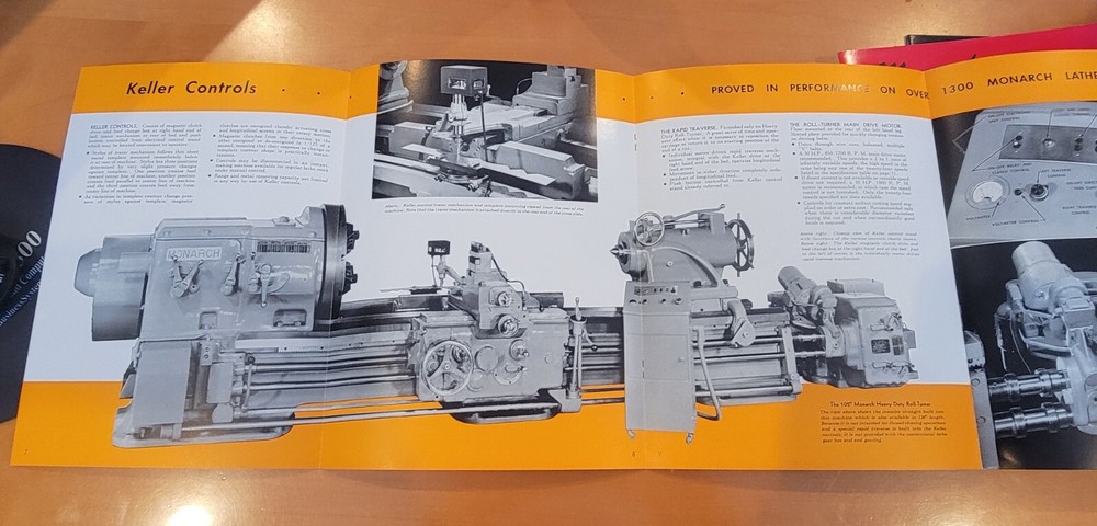 Monarch Machine Tool Roll Turning Lathes Catalog for Steel Mill Rolling Rolls