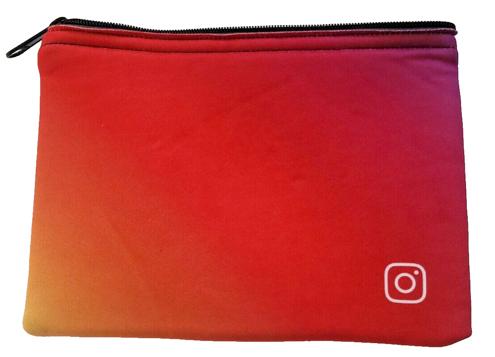 Instagram Logo Zipper Pouch