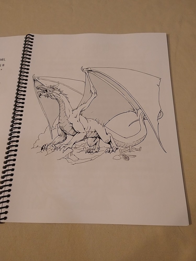 Dungeons and Dragons Coloring Book
