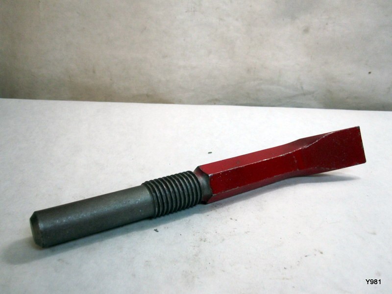 Long Bent Chisel Point Tip for Rock Tools Scaling Bars