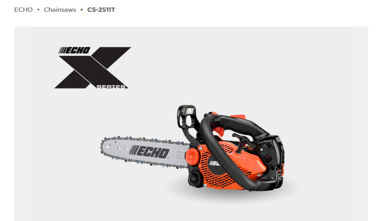 ECHO 12" CHAINSAW-CS-2511T-12